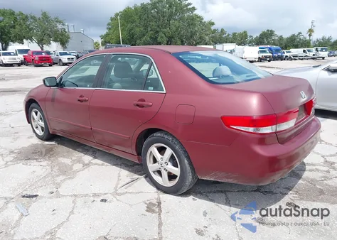 2003 Honda Accord 2.4 Ex из США, поврежденный, VIN 1HGCM56683A103368